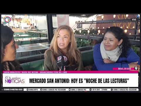 MERCADO SAN ANTONIO: HOY ES NOCHE DE LAS LECTURAS