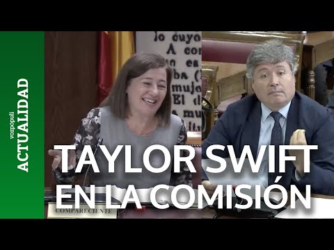 Taylor Swift 'se cuela' en la Comisión del Caso Koldo en el Senado