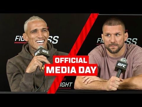 I See My Opportunity to Submit Charles Oliveira | UFC Rio Media Day