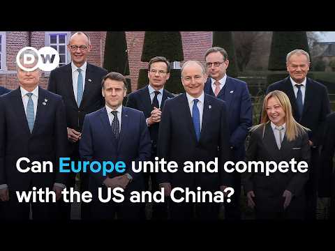 EU leaders search for ways to compete with US and China