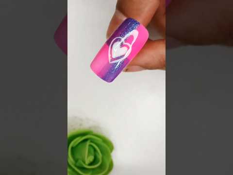 Smooth blend, shiny end 💅✨ #simplenails #naildesign #nails #nailgoals #ytshorts #mumbai #shorts