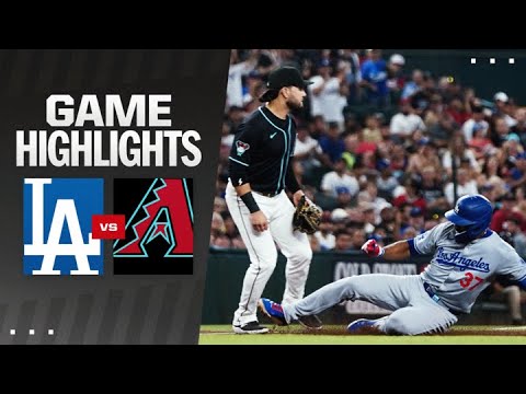 Dodgers vs. D-backs Game Highlights (9/2/24) | MLB Highlights