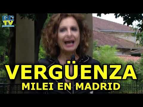 Vergüenza el discurso de Javier Milei en Madrid María Jesús Montero