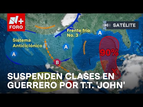 Tormenta tropical John: PC emite medidas preventivas en Guerrero - Expreso de la Mañana