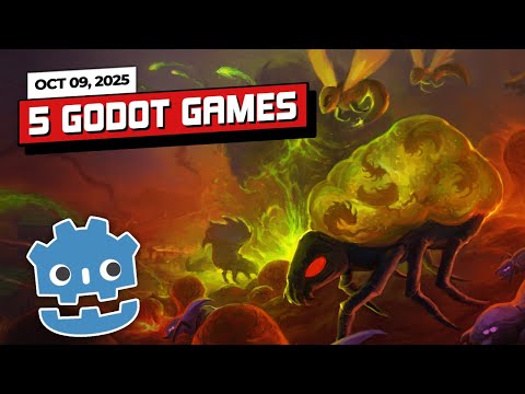 5 Games Made in Godot To Inspire You (10/09/25)