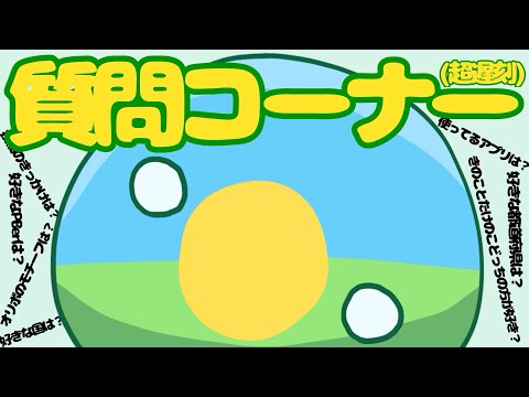 【1周年記念という後付け】かなり遅れたけど質問コーナー