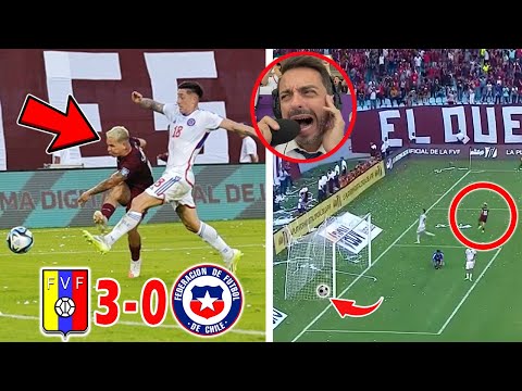 ASÍ REACCIONA PRENSA CHILENA a VICTORIA de VENEZUELA vs CHILE 3-0 SOLTELDO y RONDON GOLAZOS