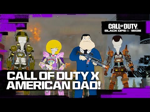 COD x American Dad! Bundle Trailer | Call of Duty: Warzone & Black Ops 6