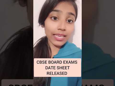 CBSE BOARD EXAMS DATESHEET RELEASED | CLASS 10TH & 12TH | SESSION 2022-23 | #cbseboard