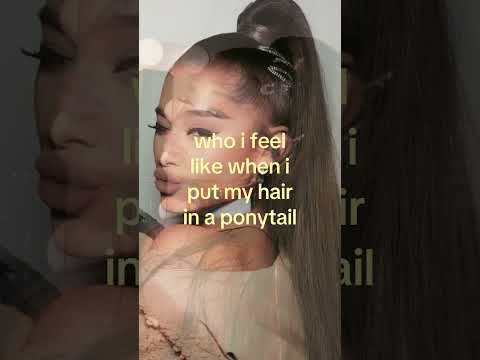 #<strong>arianagrande</strong> #ponytail #foryou #viral #Music
