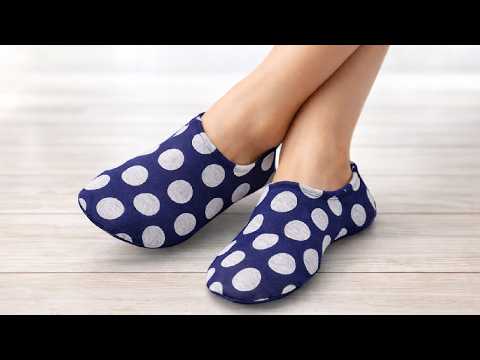 How to Sew Slippers in 5 Minutes | Easy for Beginners