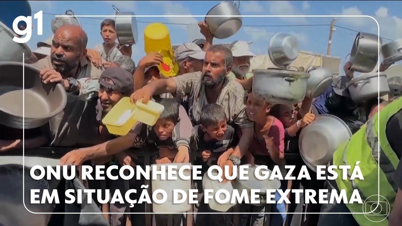 ONU reconhece que Gaza está em situação de fome extrema