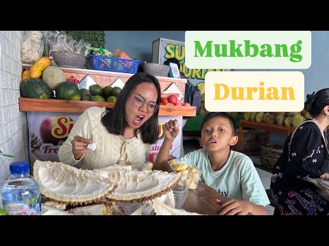 NO CUT NO EDIT MUKBANG DURIAN SAMA SI BONTOT AUTO OLENG
