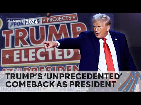 Donald Trump will be president again after ‘incredible’ US Election win