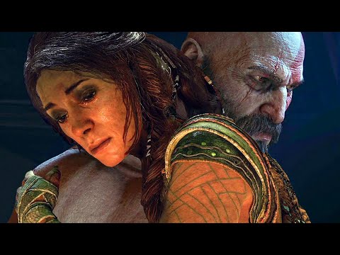 God of War Ragnarok (PS5) Kratos Saves Freya From Odin Scene 2022 (4K 60FPS)
