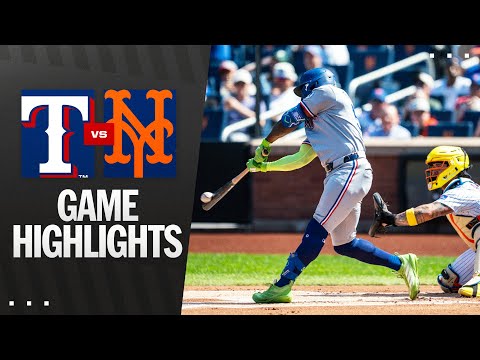 Rangers vs. Mets Game Highlights (9/14/25) | MLB Highlights