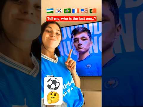 Tell me, who is the last one..?🤔 |entertainment #cr7 #usa #celine #soccer #football #challenge #yt