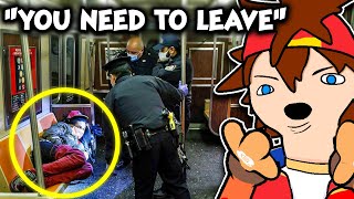 Homeless People Are Being BANNED From The New York Subway! | Kenji Rea