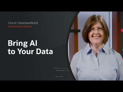 Bring AI to Your Data: Oracle DatabaseWorld 2025