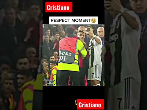 Cristiano Ronaldo respect moments