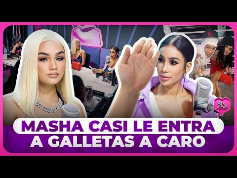 MASHA CASI LE ENTRA A GALLETAS A CARO BRITO: “ERES UNA DISPARATOSA”