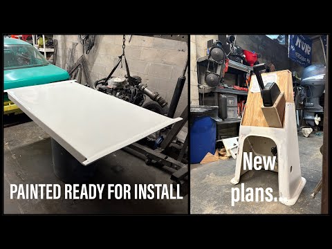 Finishing up the Rear Platform Deck +  Modifying the Center Console | 1998 Carolina Skiff J16