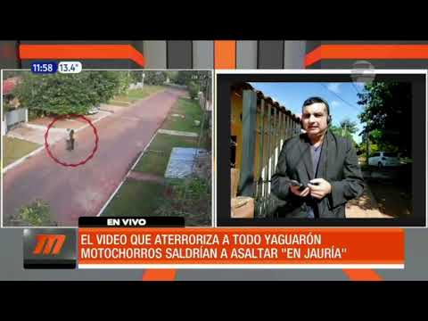 El video que aterroriza a todo Yaguarón