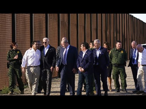 Joe Biden visita fronteira com o México e fecha a porta a três países