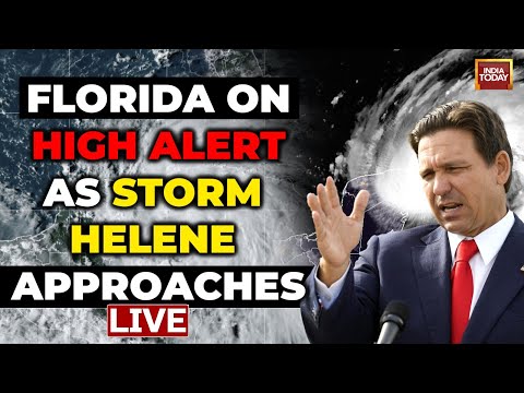 LIVE: Florida On High Alert As Category 4 Hurricane Helene Approaches | Hurricane Helene Updates
