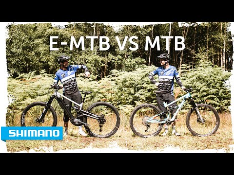 e-MTB vs MTB on the same trail: what does the data say? | SHIMANO