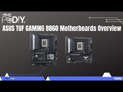 ASUS TUF GAMING B860 Motherboards Overview