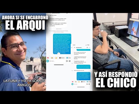 Ahora SI SE ENCABRONO? EL ARQUI!