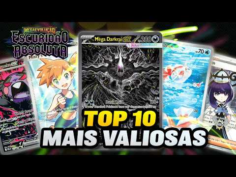 TOP 10 Cartas MAIS VALIOSAS de Escuridão Absoluta - ME5
