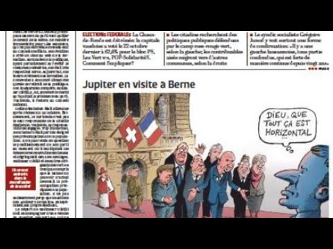 Visite d'E. Macron en Suisse: Le débat français aime ce qui secoue et ce qui brille • FRANCE 24