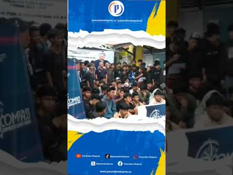 Puluhan Pelajar Subang Geruduk Kang Lukmantias Amin Dukung Jadi Bupati Subang 2024 #shortvideo