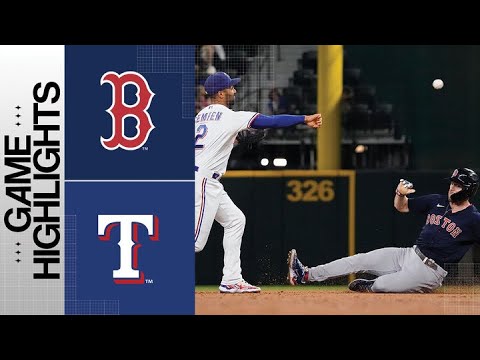 Red Sox vs. Rangers Game Highlights (9/19/23) | MLB Highlights video clip