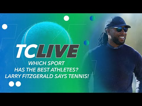 Which sport has the best athletes? Larry Fitzgerald Says Tennis! | TC Live