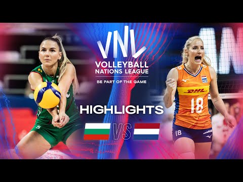 🇧🇬 BUL vs. 🇳🇱 NED - Highlights | Week 1 | Women's VNL 2024