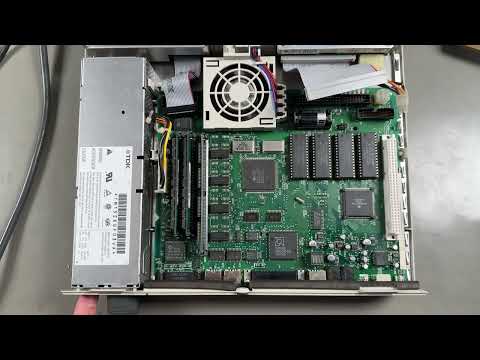 Click to view video The best sound from a 35 year old Apple Macintosh LC after fitting new electrolytic capacitors