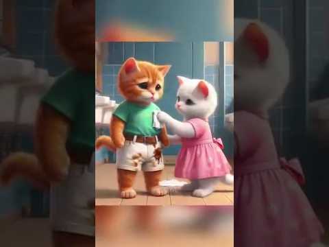 Always lend a helping hand to others#cat#ai#catvideos#catlover#poorcat#aiart #cat tv # ai