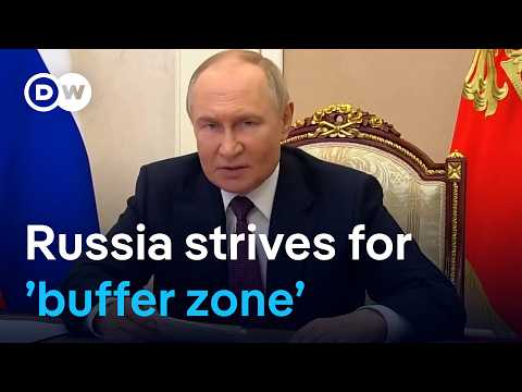 Russia is working on creating a 'buffer zone' along Ukrainian border | DW News