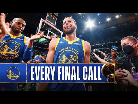 EVERY FINAL CALL Of The Last 4 Warriors Championships video clip