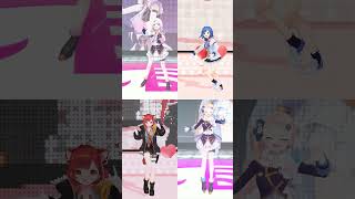 【にじさんじ】超最強の踊り方の違い【椎名唯華/西園チグサ/ラトナ・プティ/町田ちま/切り抜き】