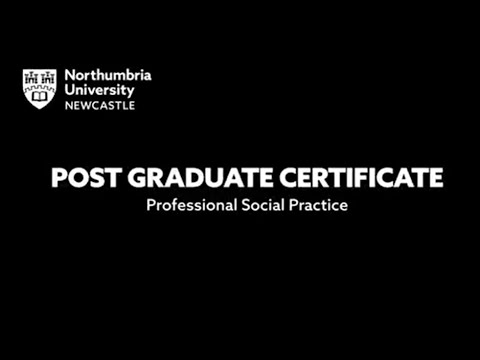 Post Graduate Certificate - Professional Social Practice