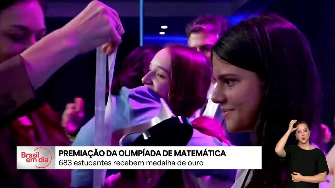 683 estudantes recebem medalha de ouro no Rio de Janeiro