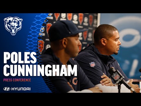 Ryan Poles and Ian Cunningham on 53-man roster | Chicago Bears video clip