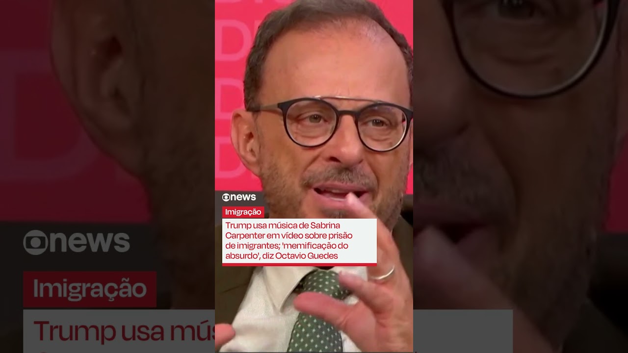 Trump usa música de Sabrina Carpenter em vídeo sobre prisão de imigrantes TV Online Trump usa música de Sabrina Carpenter em vídeo sobre prisão de imigrantes