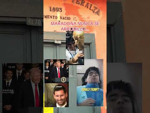 MARADONA NUNCA SE ARRODILLO