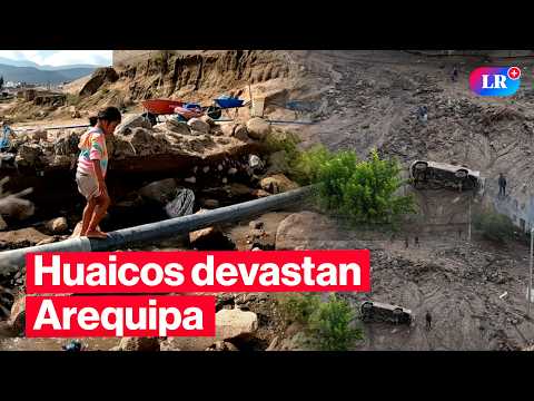 🔴 Entre el barro y la esperanza, familias damnificadas luchan tras huaicos por lluvias| #EnVivoLR