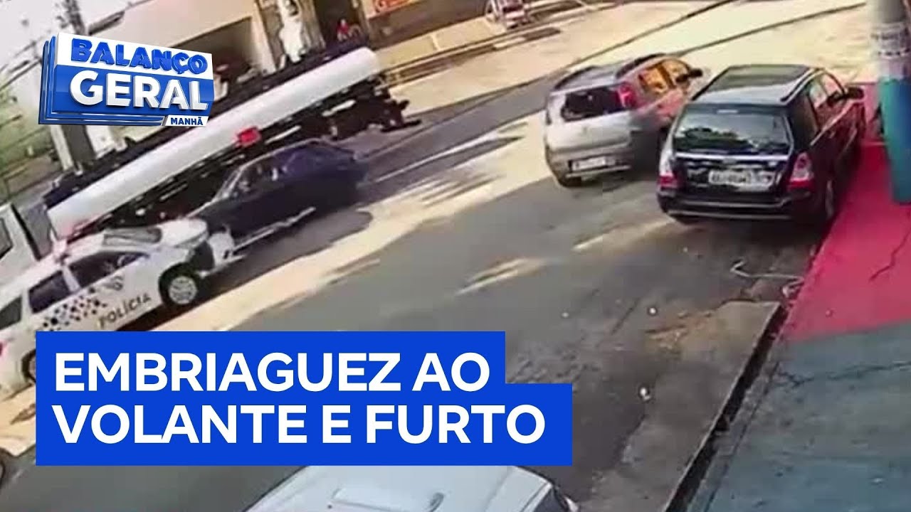 Motorista tenta fugir de posto sem pagar abastecimento e bate em viatura da polícia em SP TV Online Motorista tenta fugir de posto sem pagar abastecimento e bate em viatura da polícia em SP